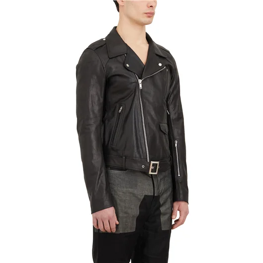 RICK OWENS GIACCA IN PELLE LUKE STOOGES