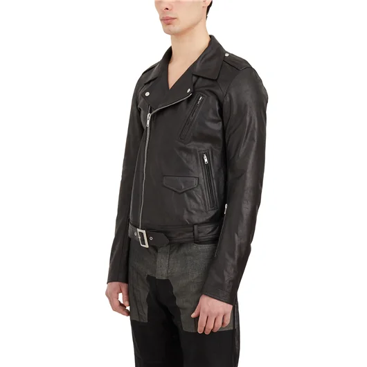 RICK OWENS GIACCA IN PELLE LUKE STOOGES