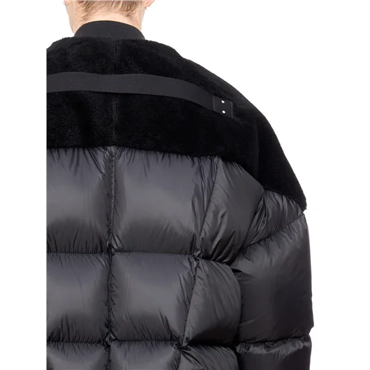 RICK OWENS GIACCA IN PIUMINO E MONTONE