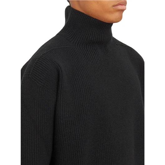 RICK OWENS MAGLIA FISHERMAN TABARD BLACK