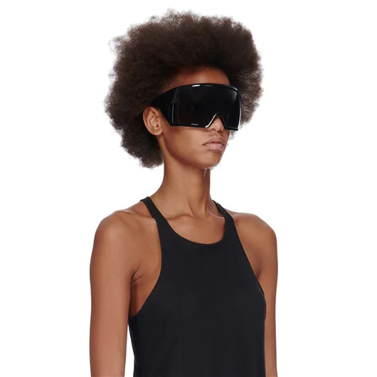 RICK OWENS OCCHIALI DA SOLE KRIESTER BLACK