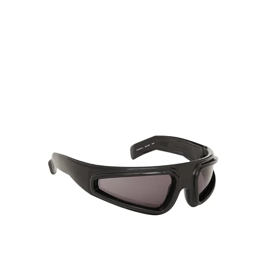 RICK OWENS OCCHIALI DA SOLE SHINY RYDER BLK