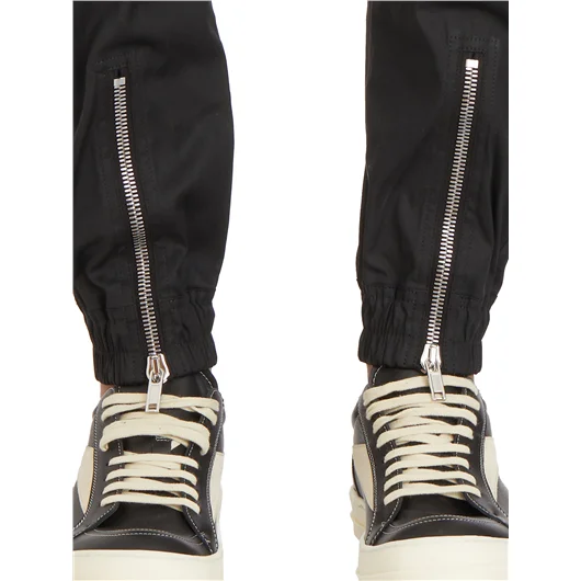 RICK OWENS PANTALONI BAUHAUS CARGO BLACK