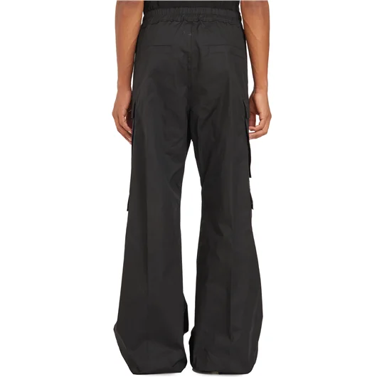 RICK OWENS PANTALONI CARGOBELAS BLACK
