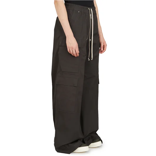 RICK OWENS PANTALONI CARGOBELAS DARK DUST