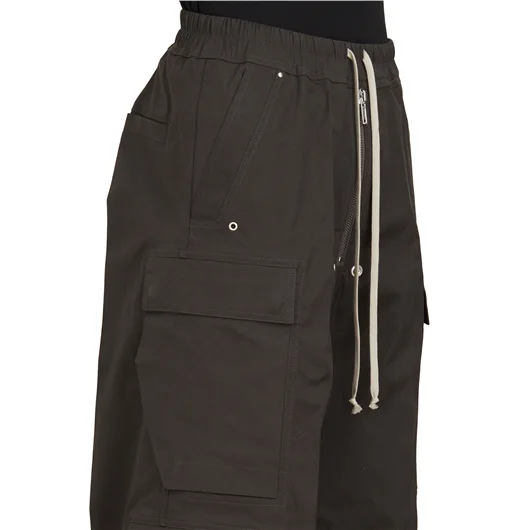 RICK OWENS PANTALONI CARGOBELAS DARK DUST
