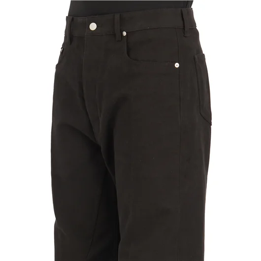 RICK OWENS PANTALONI GETH JEANS BLACK