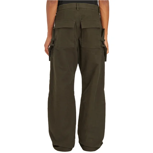 RICK OWENS PANTALONI STEFAN CARGO FOREST