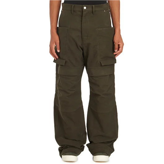 RICK OWENS PANTALONI STEFAN CARGO FOREST