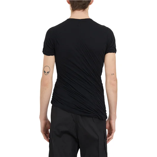 RICK OWENS T-SHIRT DOUBLE IN COTONE