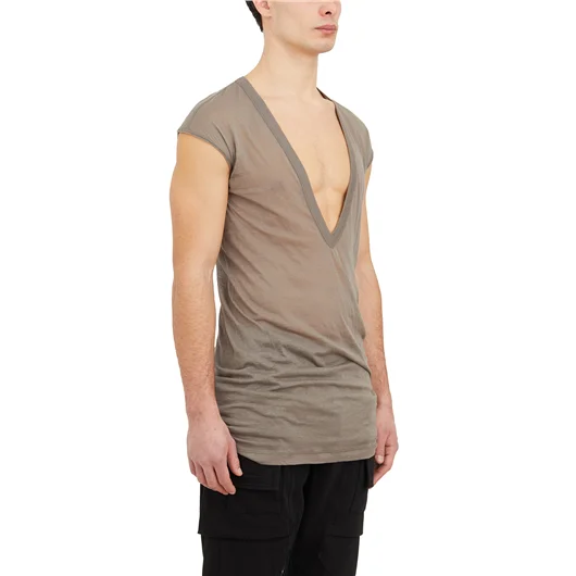 RICK OWENS T-SHIRT DYLAN IN COTONE