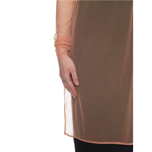 RICKOWENSLILIES GIACCA IN TULLE STRETCH