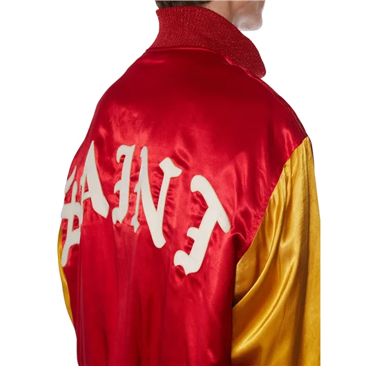 SAINT MXXXXXX BOMBER VARSITY RICAMATO
