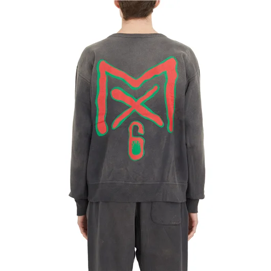 SAINT MXXXXXX FELPA IN COTONE CON LOGO