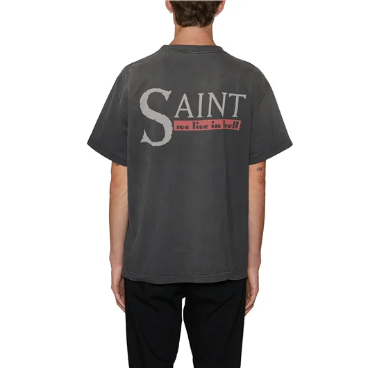 SAINT MXXXXXX T-SHIRT IN COTONE CON STAMPA