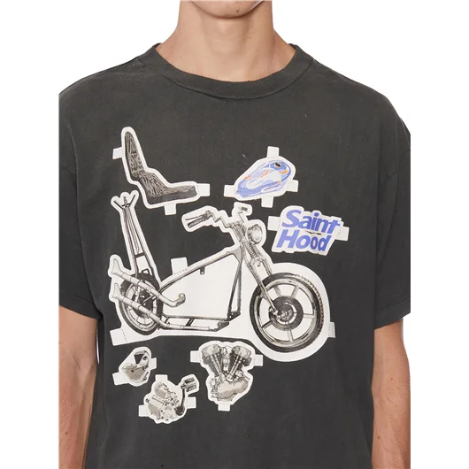 SAINT MXXXXXX T-SHIRT IN COTONE X NEIGHBORHOOD