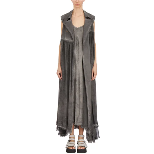 SANCTAMUERTE GILET LUNGO COMBINATO