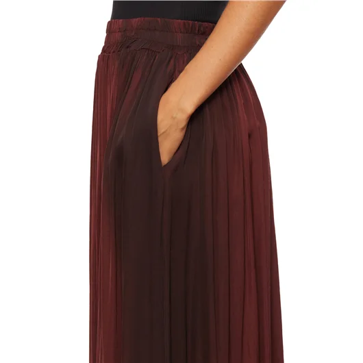 SANCTAMUERTE GONNA LUNGA IN RASO