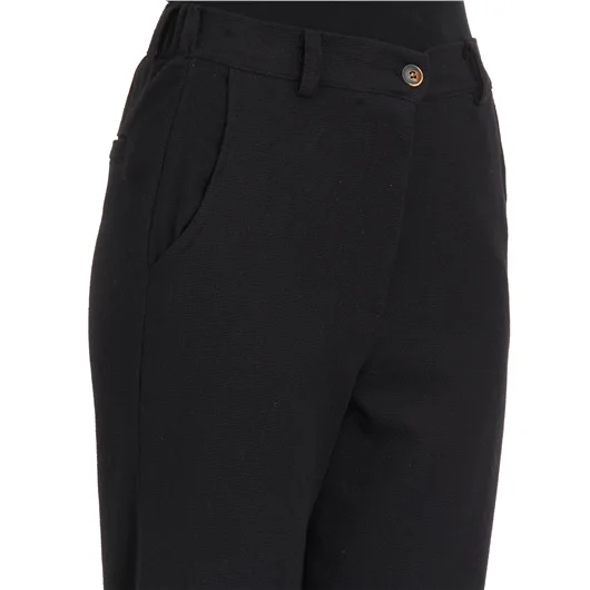 SANCTAMUERTE PANTALONI DRITTO IN COTONE OPERATO