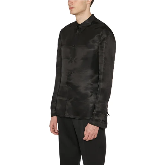 SAPIO CAMICIA IN TWILL DI SETA