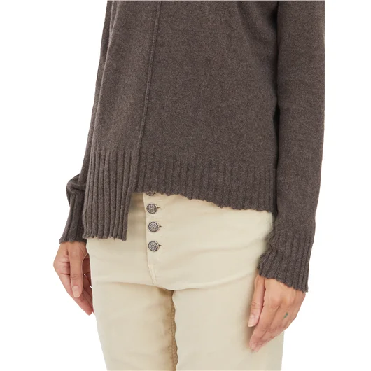 SERIENUMERICA MAGLIA BOXY IN CASHMERE