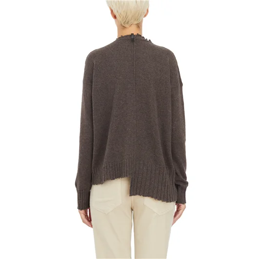 SERIENUMERICA MAGLIA BOXY IN CASHMERE