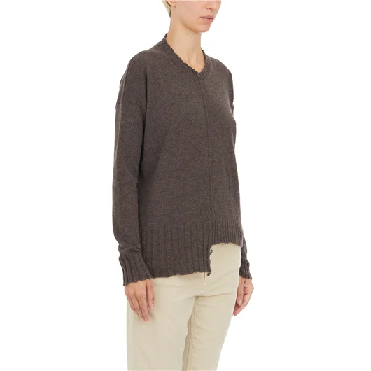SERIENUMERICA MAGLIA BOXY IN CASHMERE
