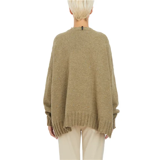 SERIENUMERICA MAGLIA OVER IN LANA