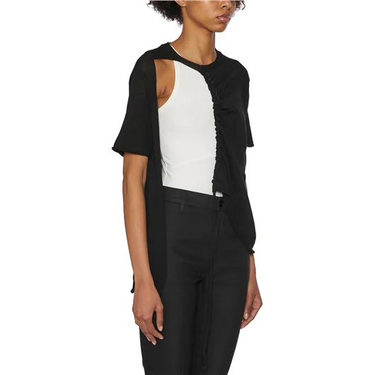 SERIENUMERICA T-SHIRT LAVORATA A MAGLIA