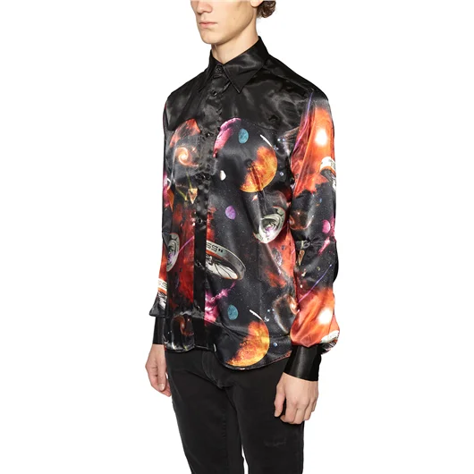 SSS WORLD CORP. CAMICIA FANTASIA ALL OVER