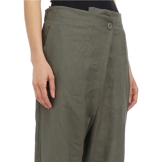 STUDIO B3 PANTALONE IN LINO