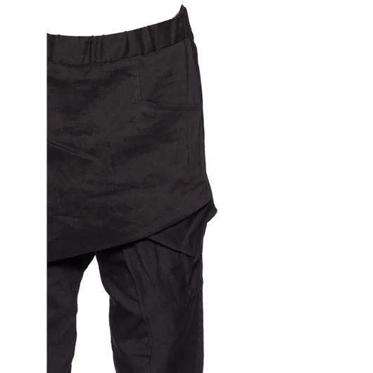 THAMANYAH PANTALONE IN LANA E LINO