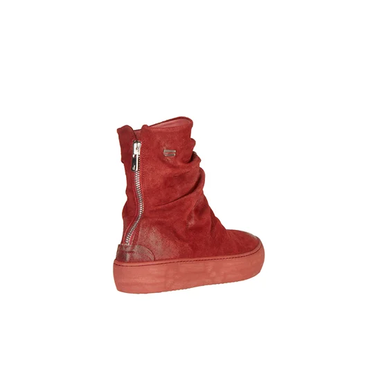 THE LAST CONSPIRACY SLIPON ALTA IN PELLE CON ZIP