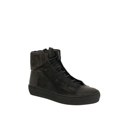 THE LAST CONSPIRACY SNEAKER ALTA IN PELLE