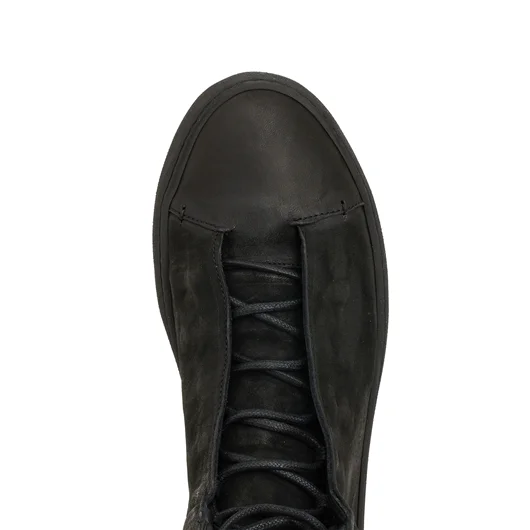 THE LAST CONSPIRACY SNEAKER ALTA IN PELLE