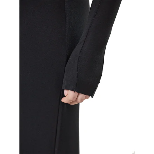 THOM KROM ABITO LUNGO CON CAPPUCCIO