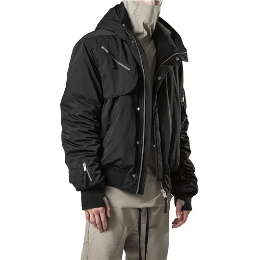 THOM KROM BOMBER CON CAPPUCCIO