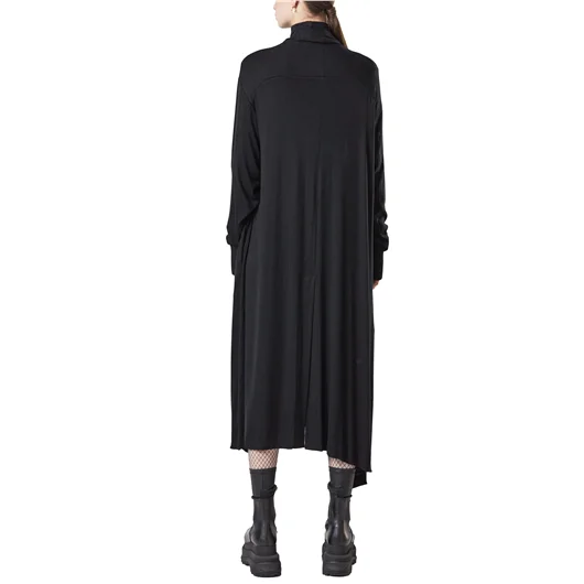 THOM KROM CARDIGAN LUNGO IN VISCOSA