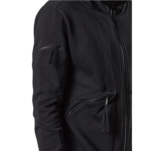 THOM KROM FELPA COLLO ALTO IN COTONE