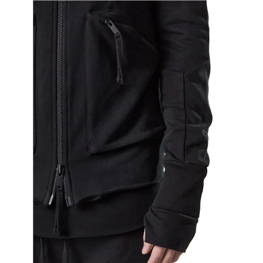 THOM KROM FELPA COLLO ALTO IN COTONE