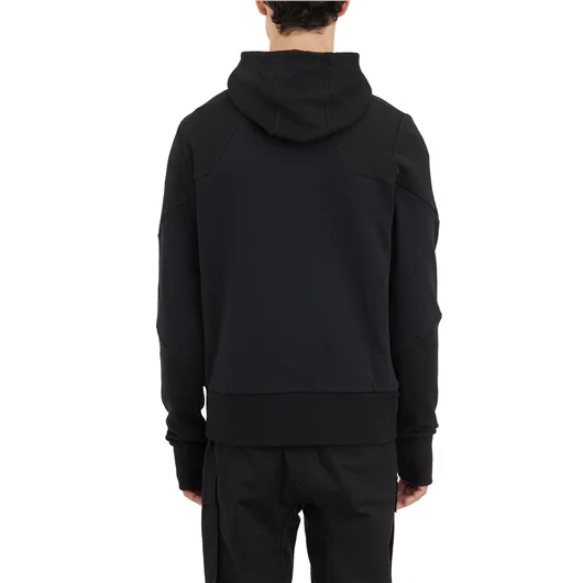 THOM KROM FELPA CON CAPPUCCIO E ZIP