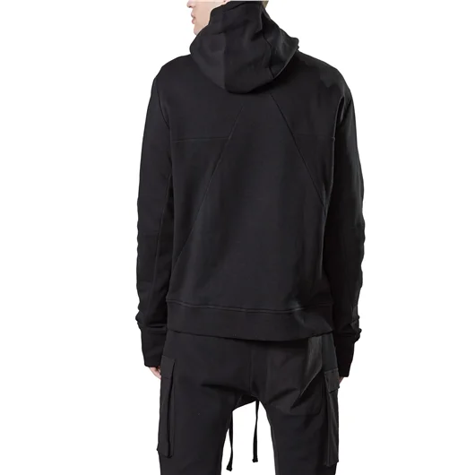 THOM KROM FELPA CON CAPPUCCIO IN COTONE