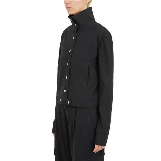 THOM KROM GIUBBOTTO CORTO IN VISCOSA STRETCH