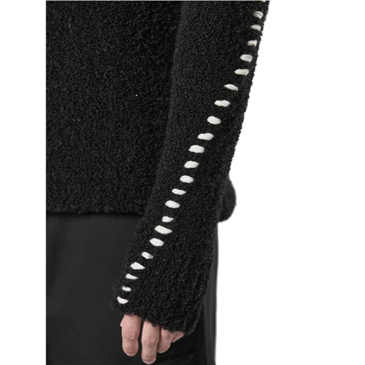 THOM KROM MAGLIA GIROCOLLO IN ALPACA