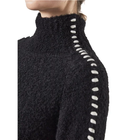 THOM KROM MAGLIONE COLLO ALTO IN ALPACA