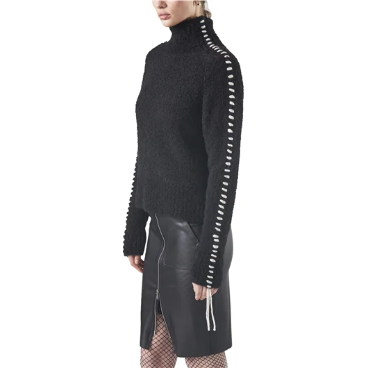 THOM KROM MAGLIONE COLLO ALTO IN ALPACA