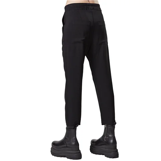 THOM KROM PANTALONI CAVALLO BASSO IN RAYON