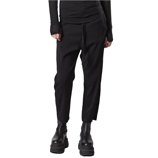THOM KROM PANTALONI CAVALLO BASSO IN RAYON