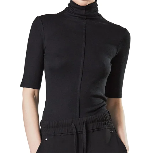 THOM KROM T-SHIRT COLLO ALTO SLIM