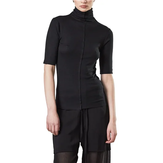 THOM KROM T-SHIRT COLLO ALTO SLIM